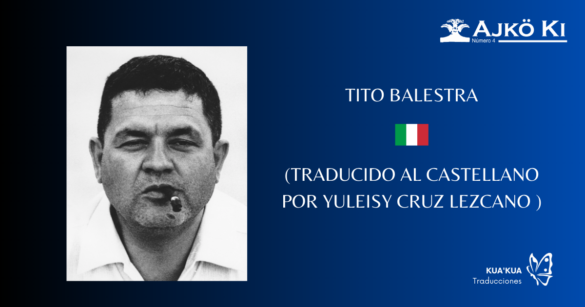 TITO BALESTRA | REVISTA AJKÖ KI No 4